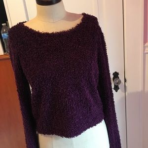 Purple sweater